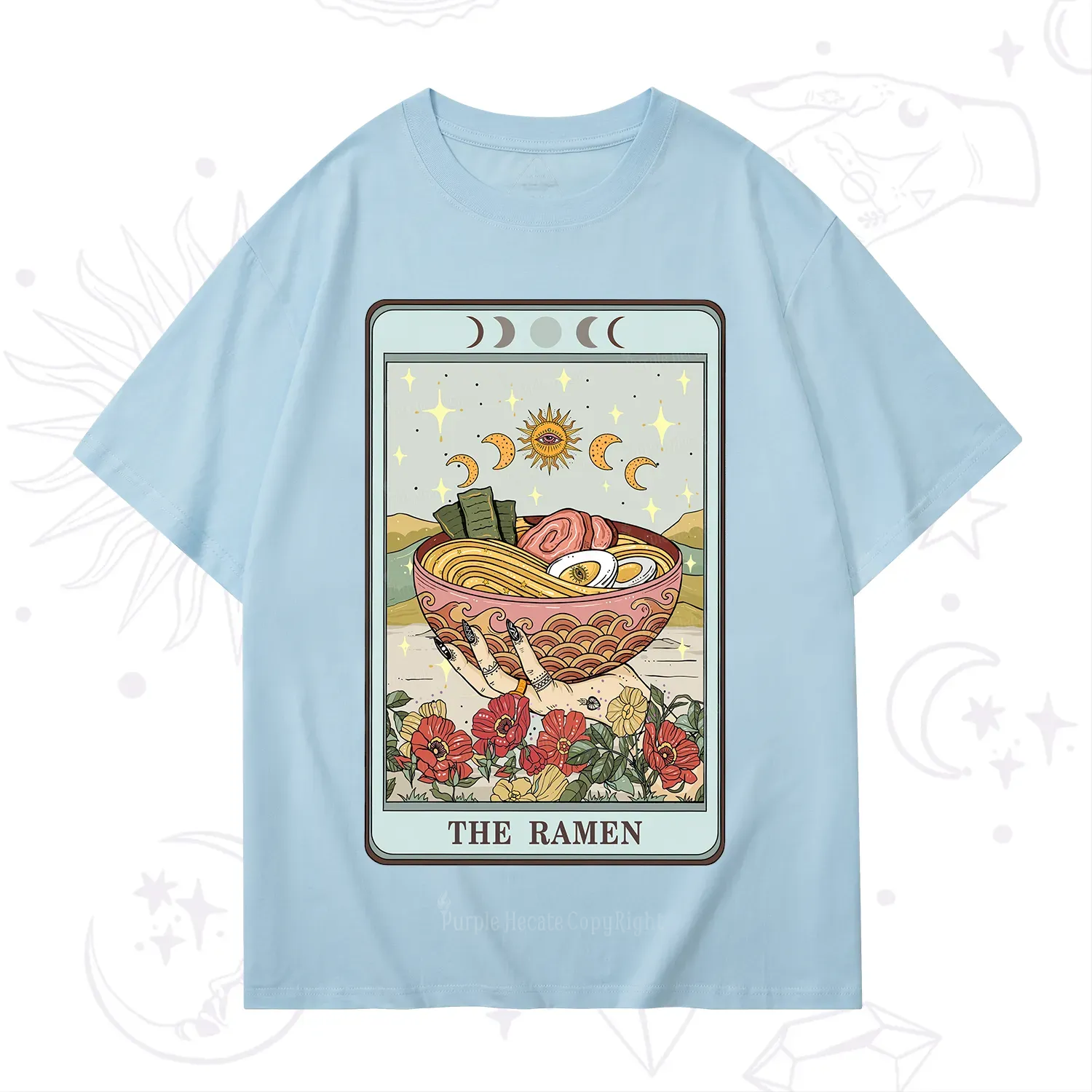 Purplehecate The Ramen Tarot T-Shirt