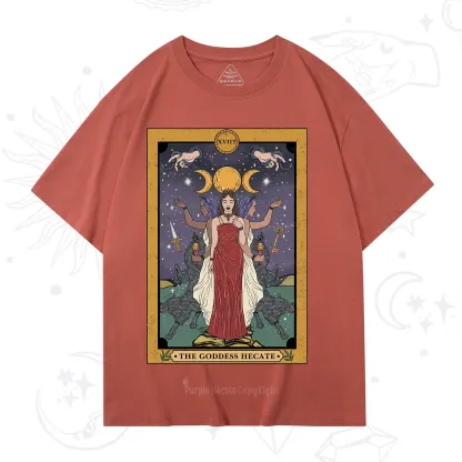 Purplehecate The Goddess Hecate Tarot T-Shirt