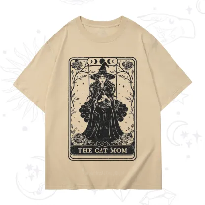 Purplehecate The Witch Cat Mom Tarot T-Shirt