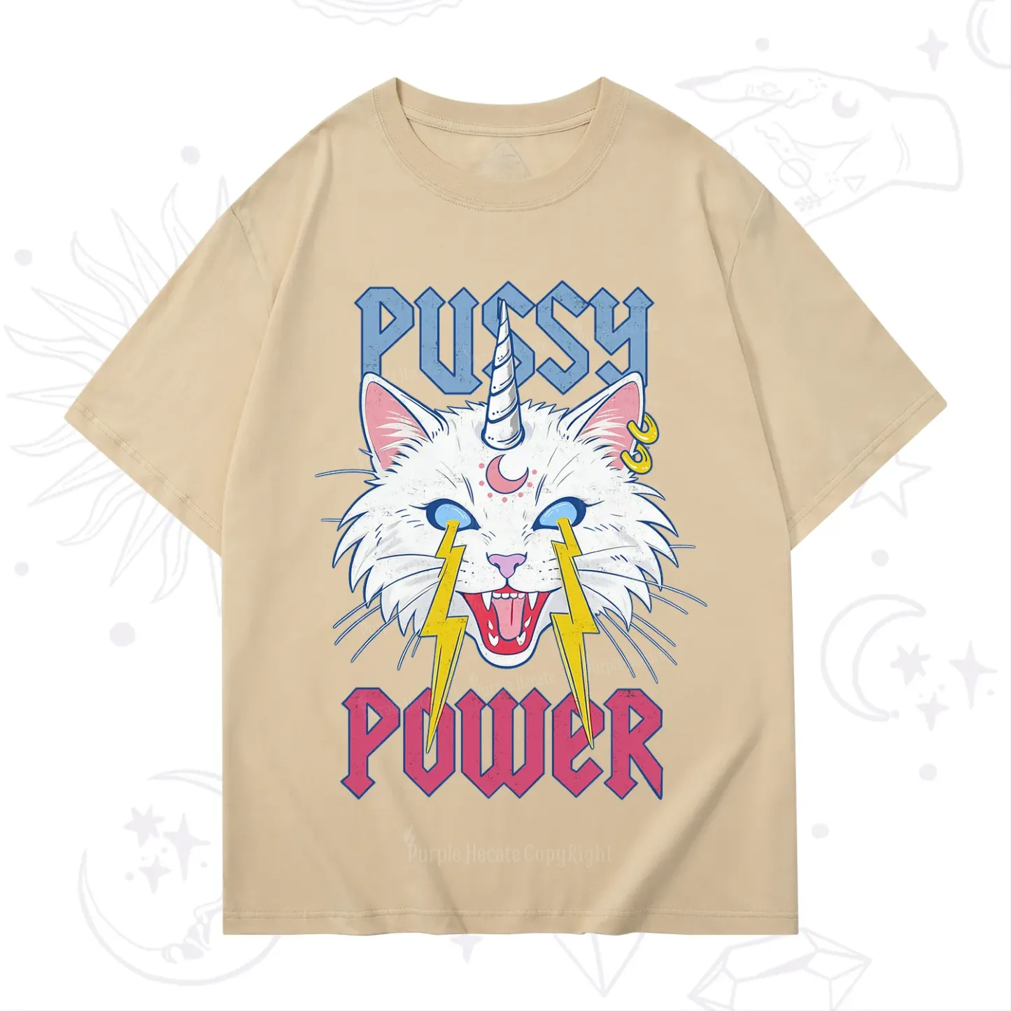 Purplehecate Pussy Power T-Shirt