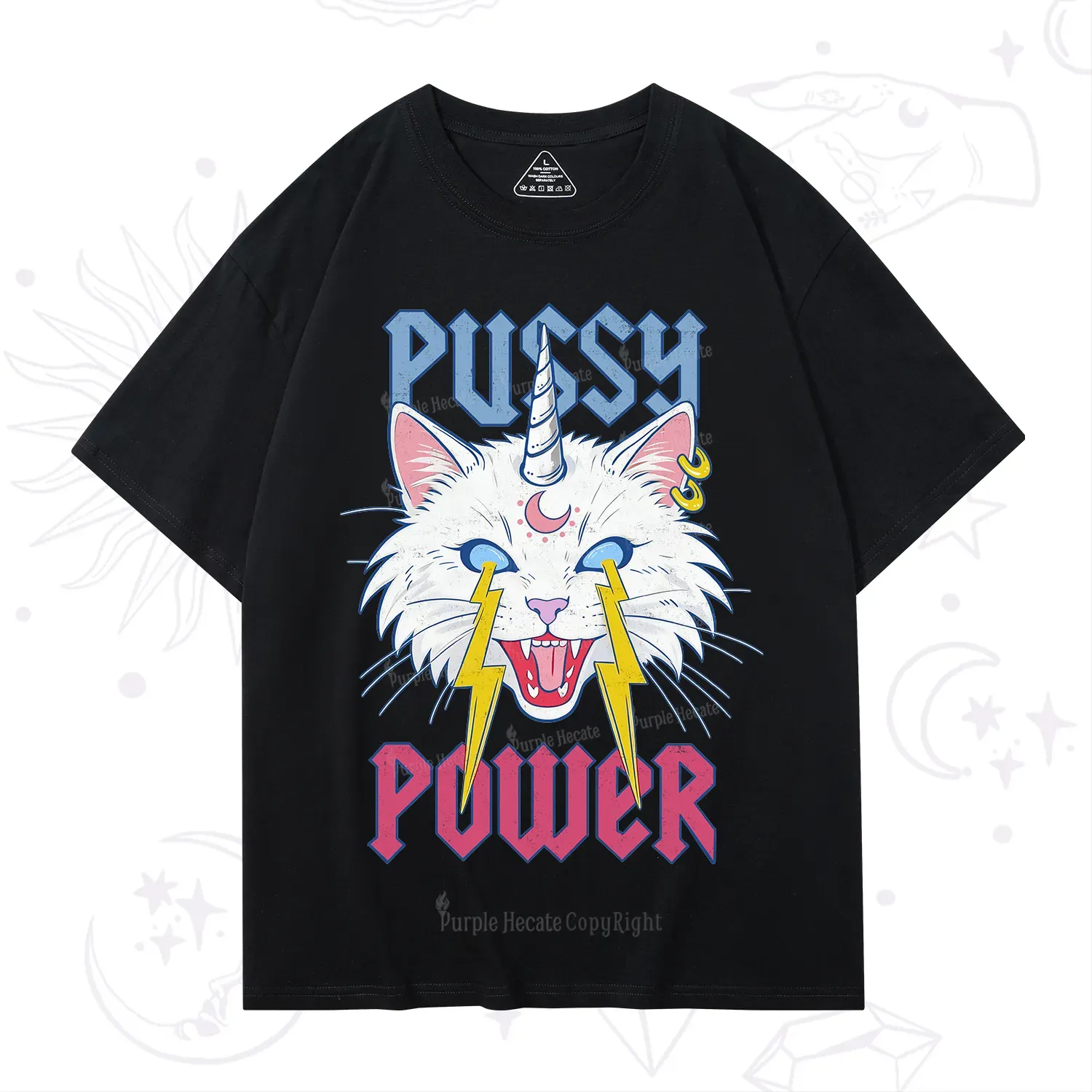 Purplehecate Pussy Power T-Shirt