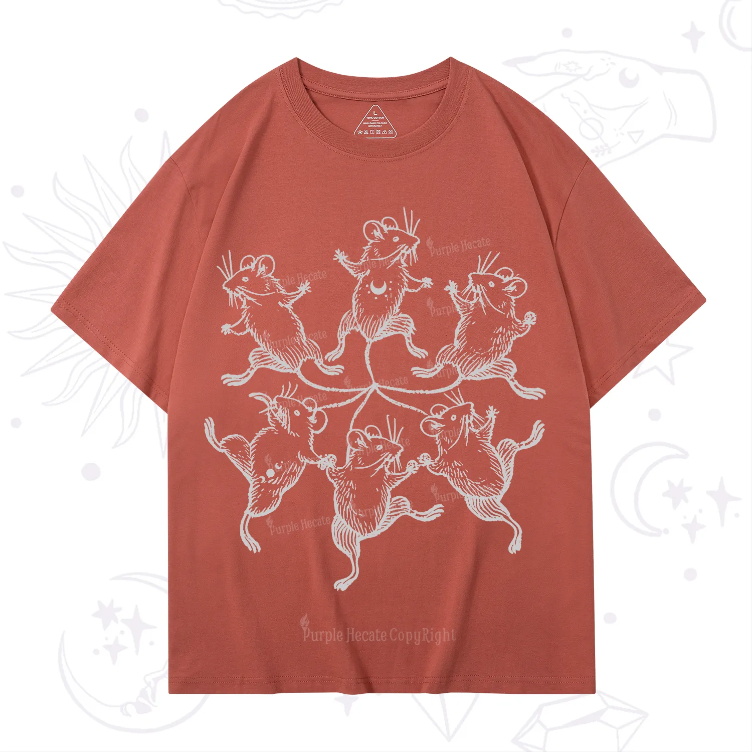 Purplehecate The Midnight Mouse Dance T-Shirt