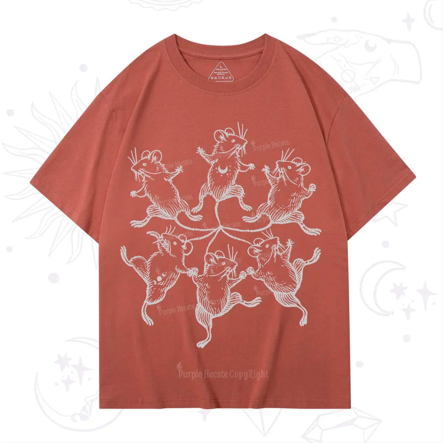 Purplehecate The Midnight Mouse Dance T-Shirt