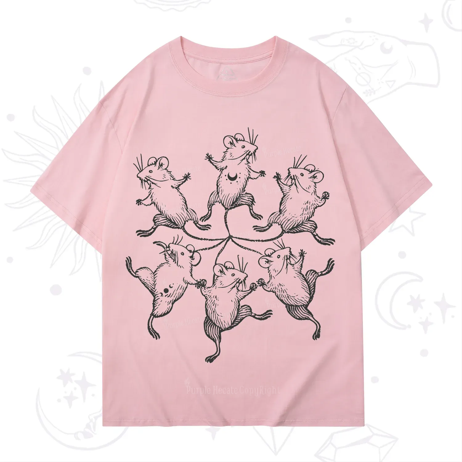 Purplehecate The Midnight Mouse Dance T-Shirt