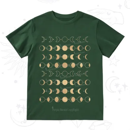 Purplehecate Phases Of Moon T-Shirt