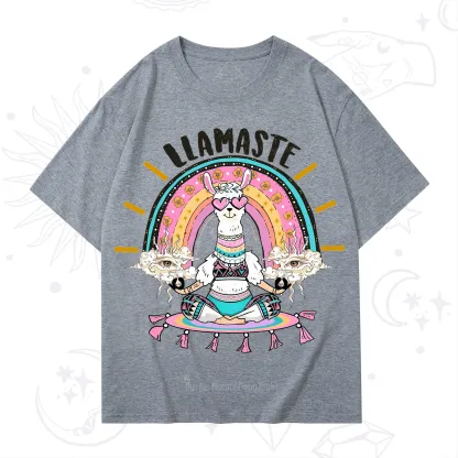 Purplehecate Llama Meditating T-Shirt