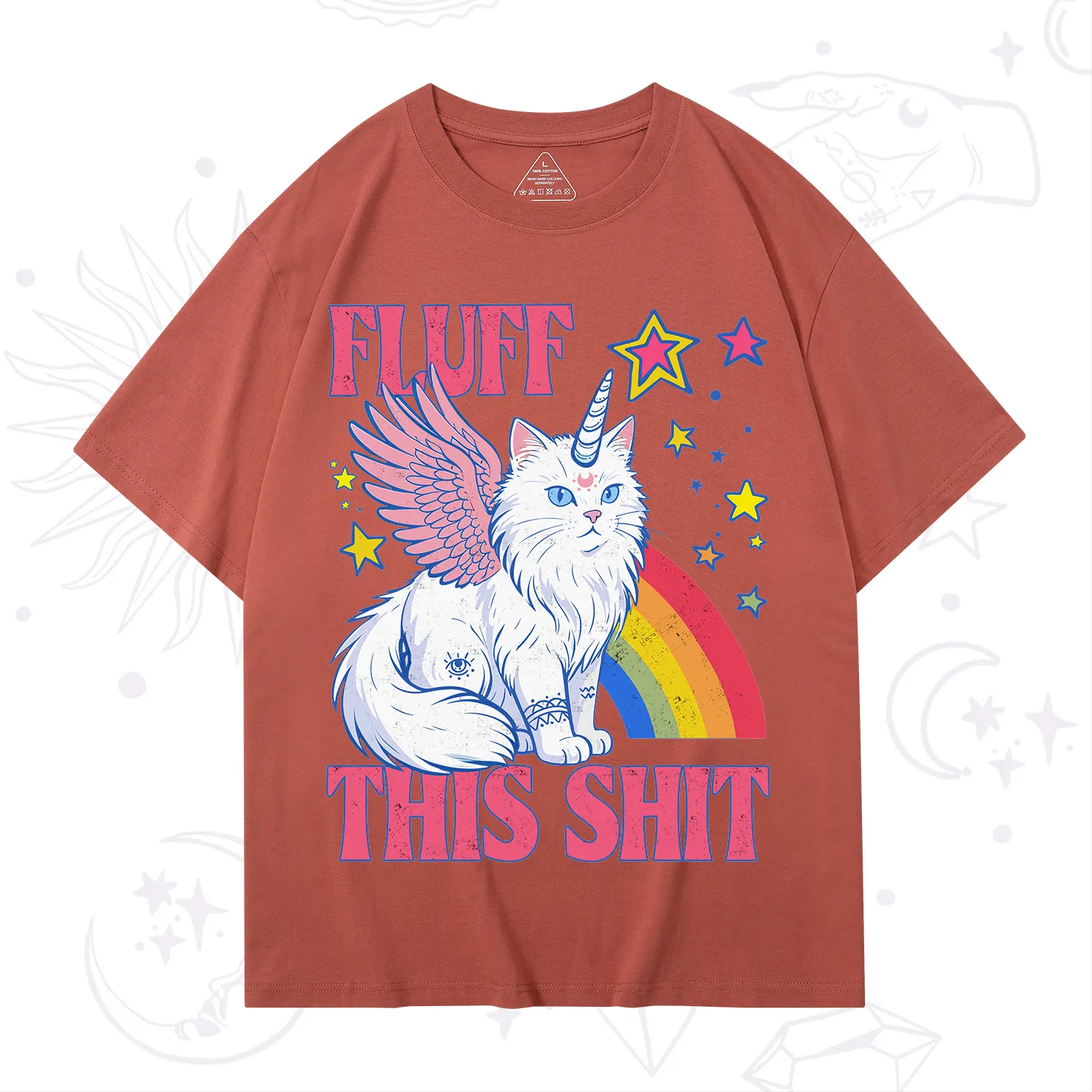 Purplehecate Fluff This Sh*t Cat T-Shirt
