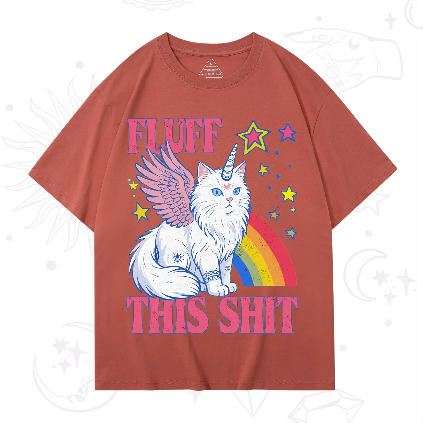 Purplehecate Fluff This Sh*t Cat T-Shirt