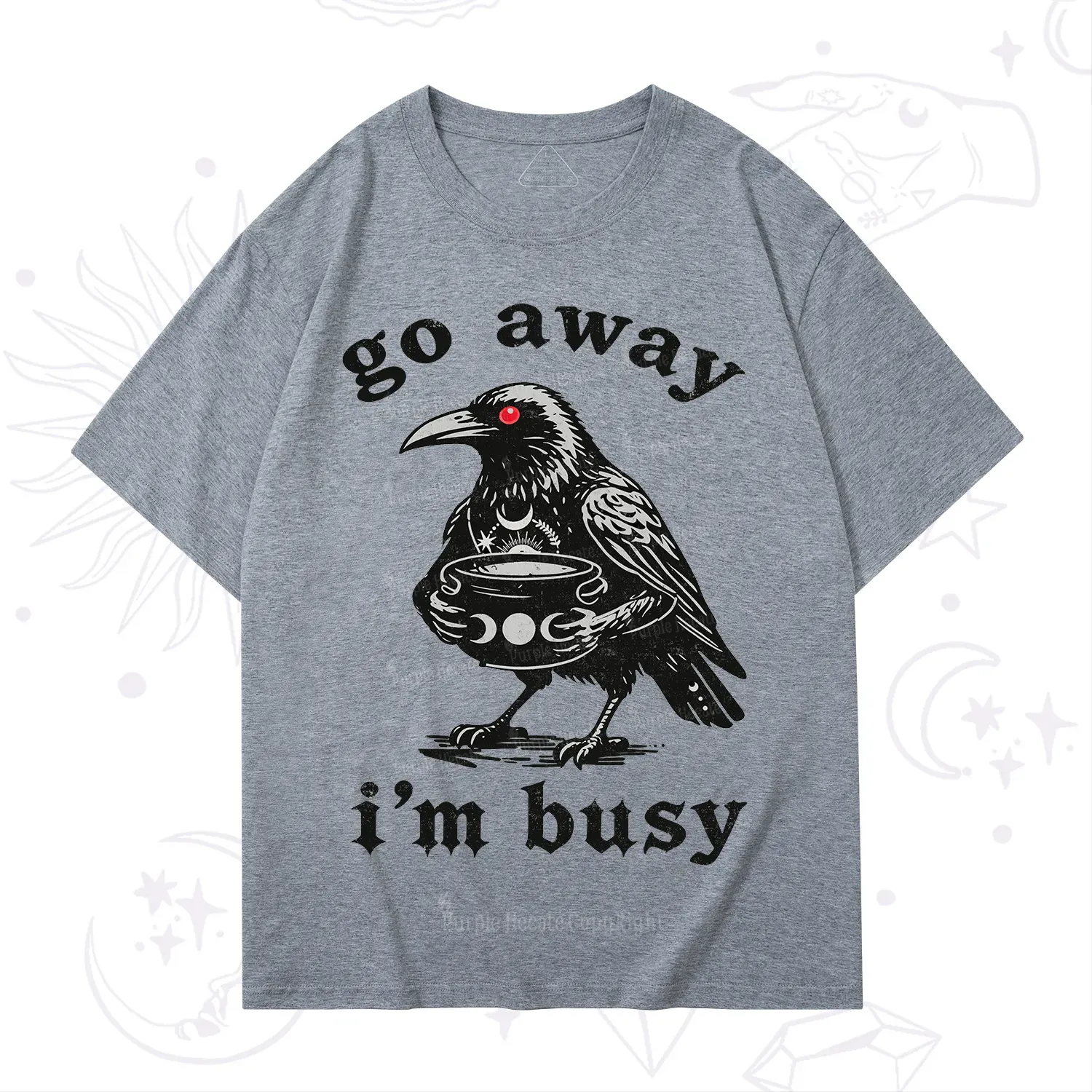Purplehecate Go Away I'm Busy T-Shirt