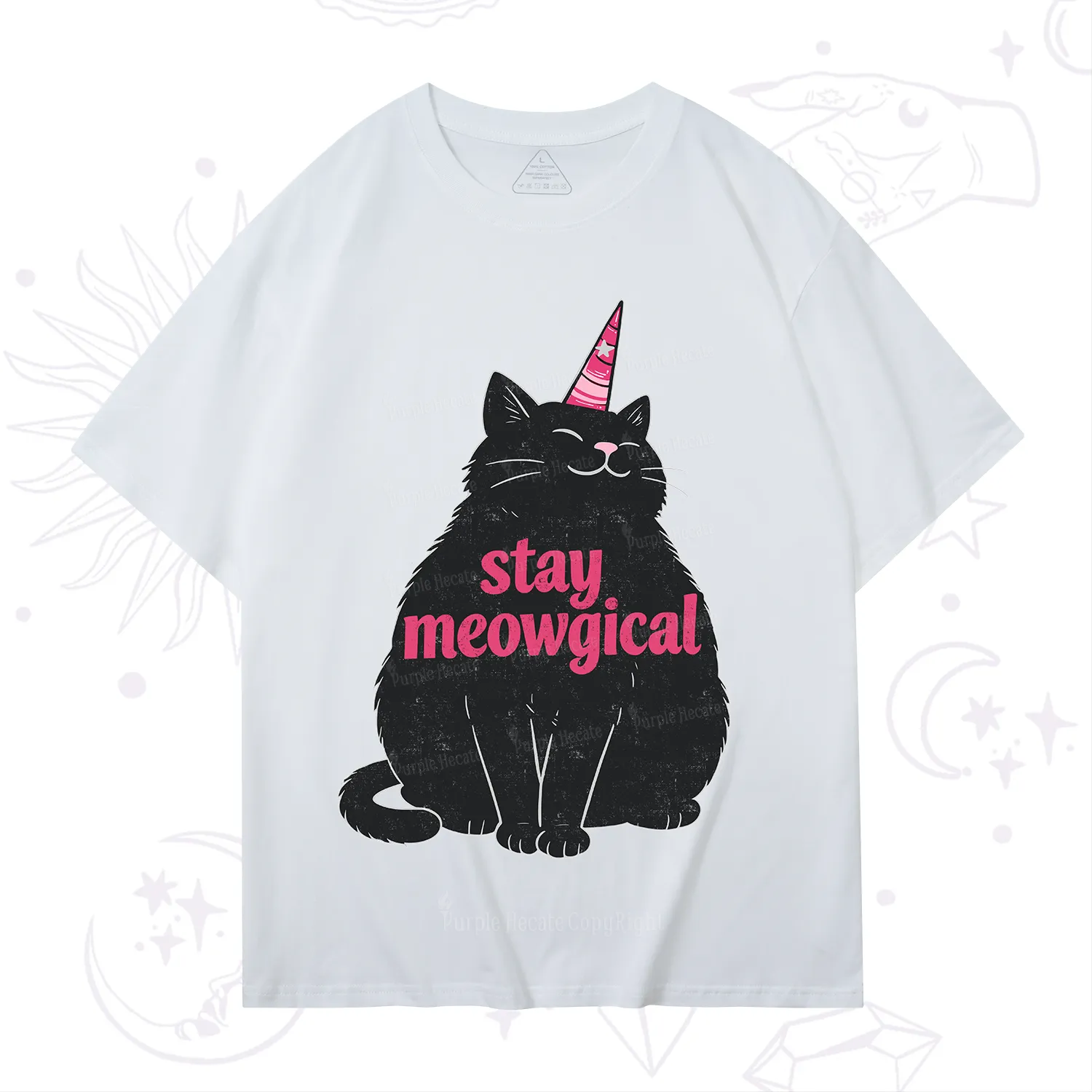 Purplehecate Stay Meowgical T-Shirt