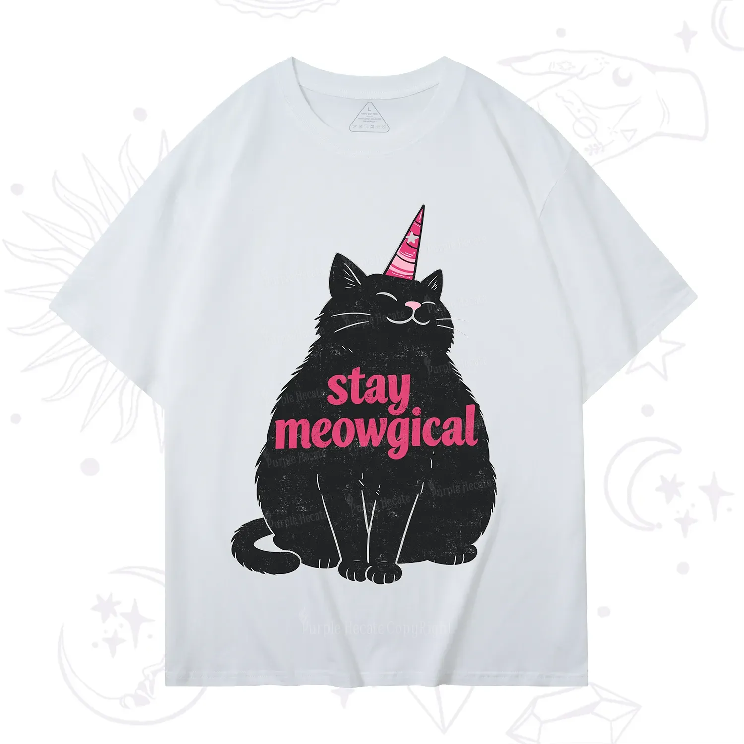 Purplehecate Stay Meowgical T-Shirt