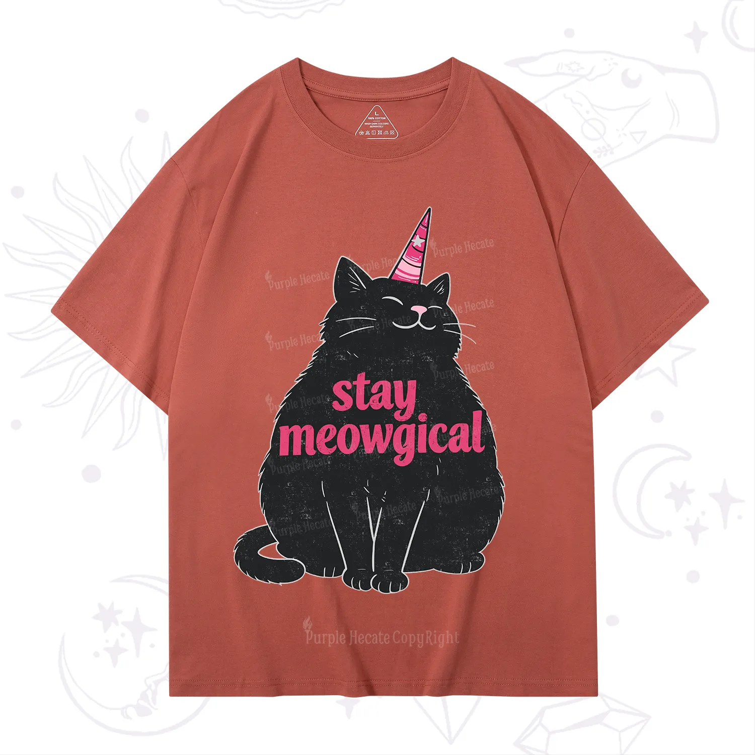 Purplehecate Stay Meowgical T-Shirt