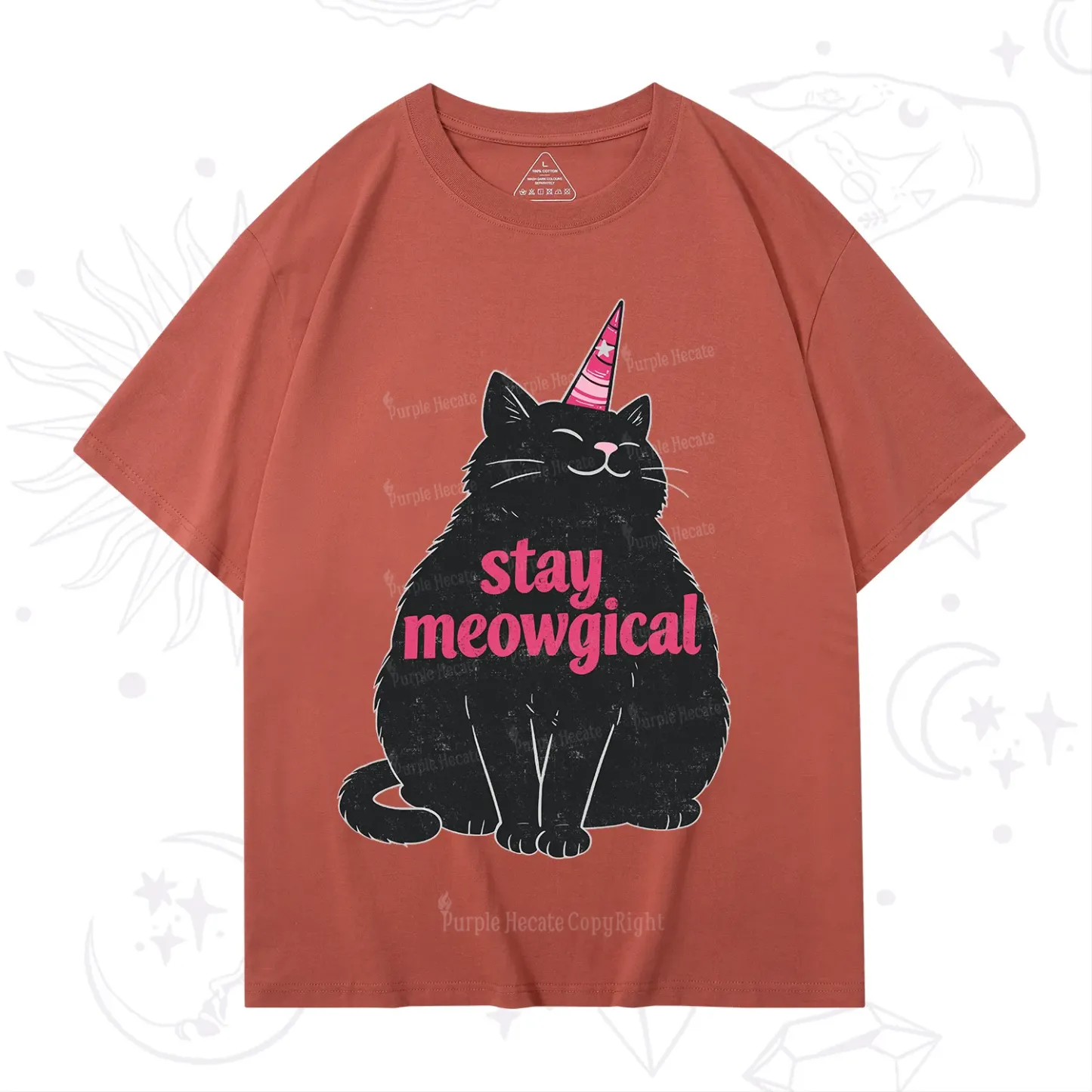 Purplehecate Stay Meowgical T-Shirt