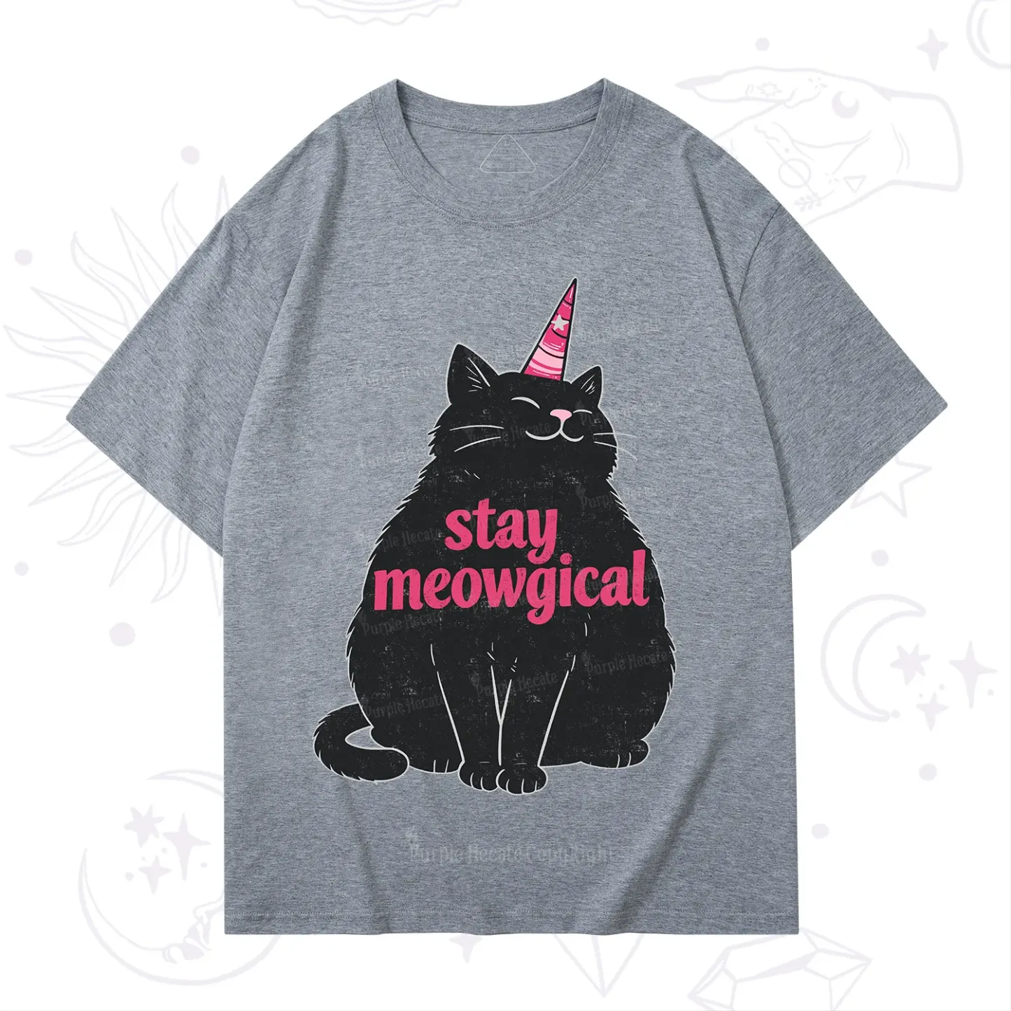 Purplehecate Stay Meowgical T-Shirt