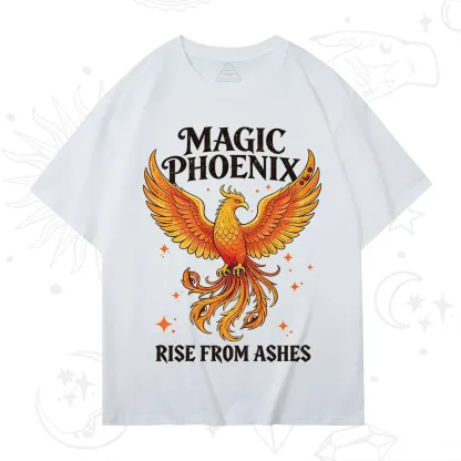 Purplehecate Magic Phoenix Rise From Ashes T-Shirt