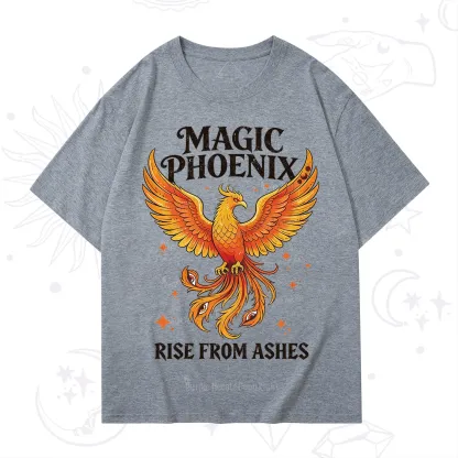 Purplehecate Magic Phoenix Rise From Ashes T-Shirt
