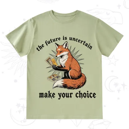 Purplehecate The Future Is Uncertain make Your Choice T-Shirt
