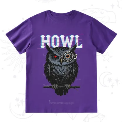 Purplehecate Howl Owl T-Shirt