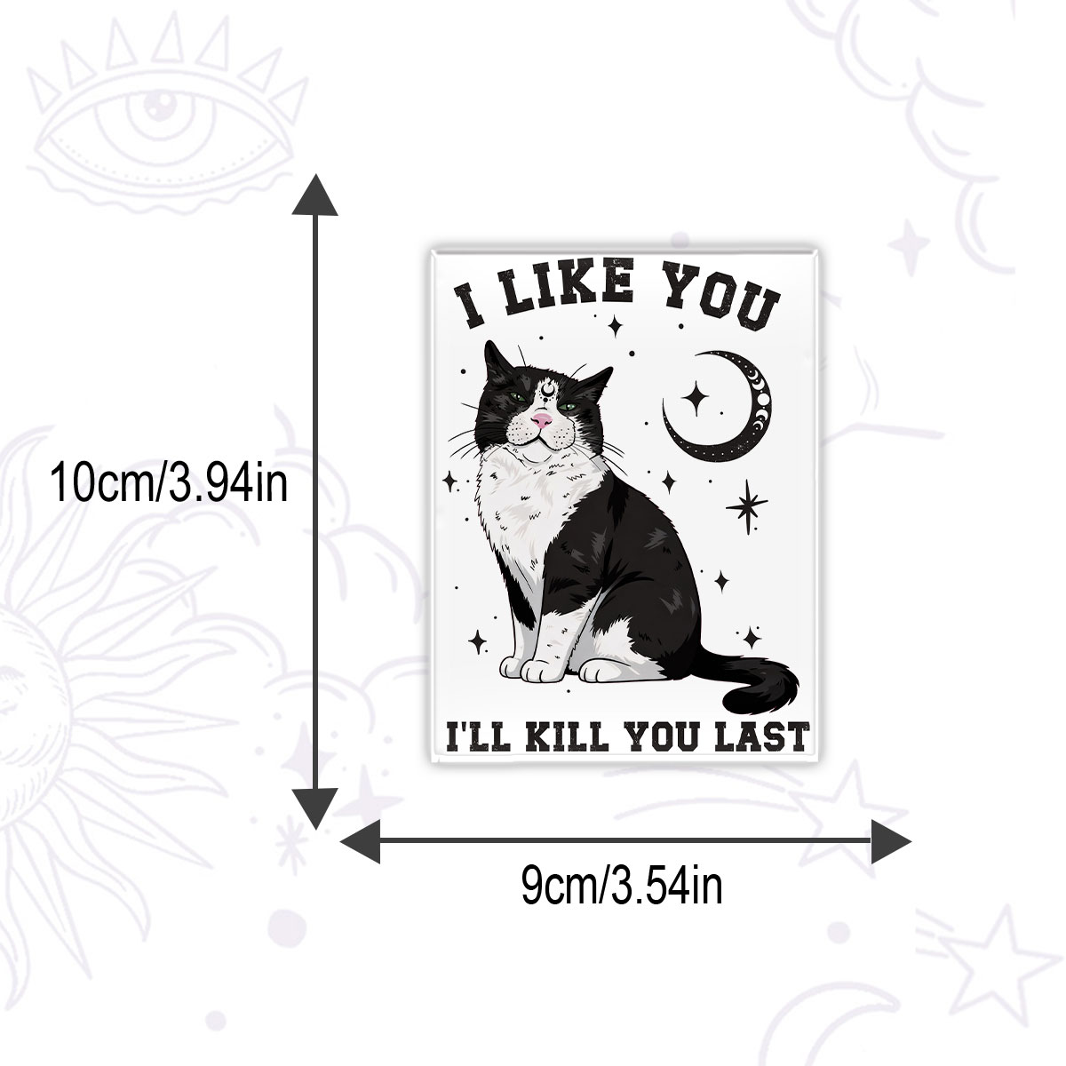 Purplehecate Sorry I Can't Go I'm an Indoor Cat Magnet