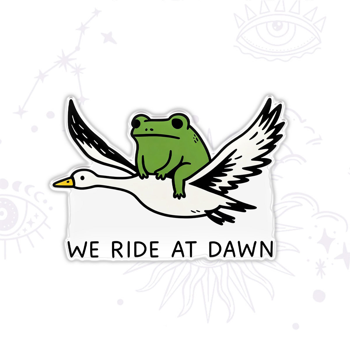 Purplehecate We Ride at Dawn Magnet