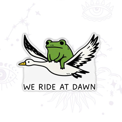 Purplehecate We Ride at Dawn Magnet