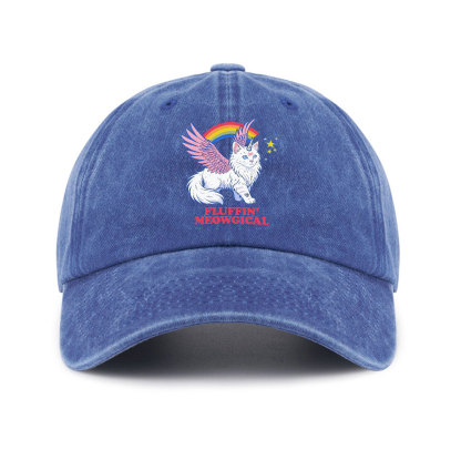Purplehecate Fluffin Meowgical Baseball Cap