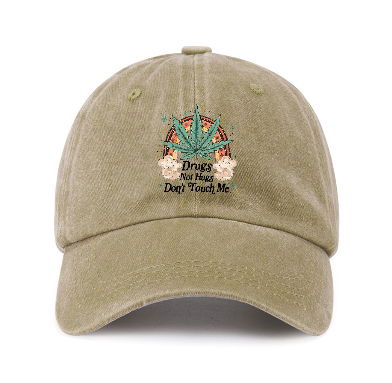 Purplehecate Drugs Not Hugs Baseball Cap