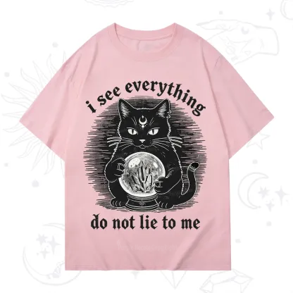 Purplehecate All Seeing Cat T-Shirt