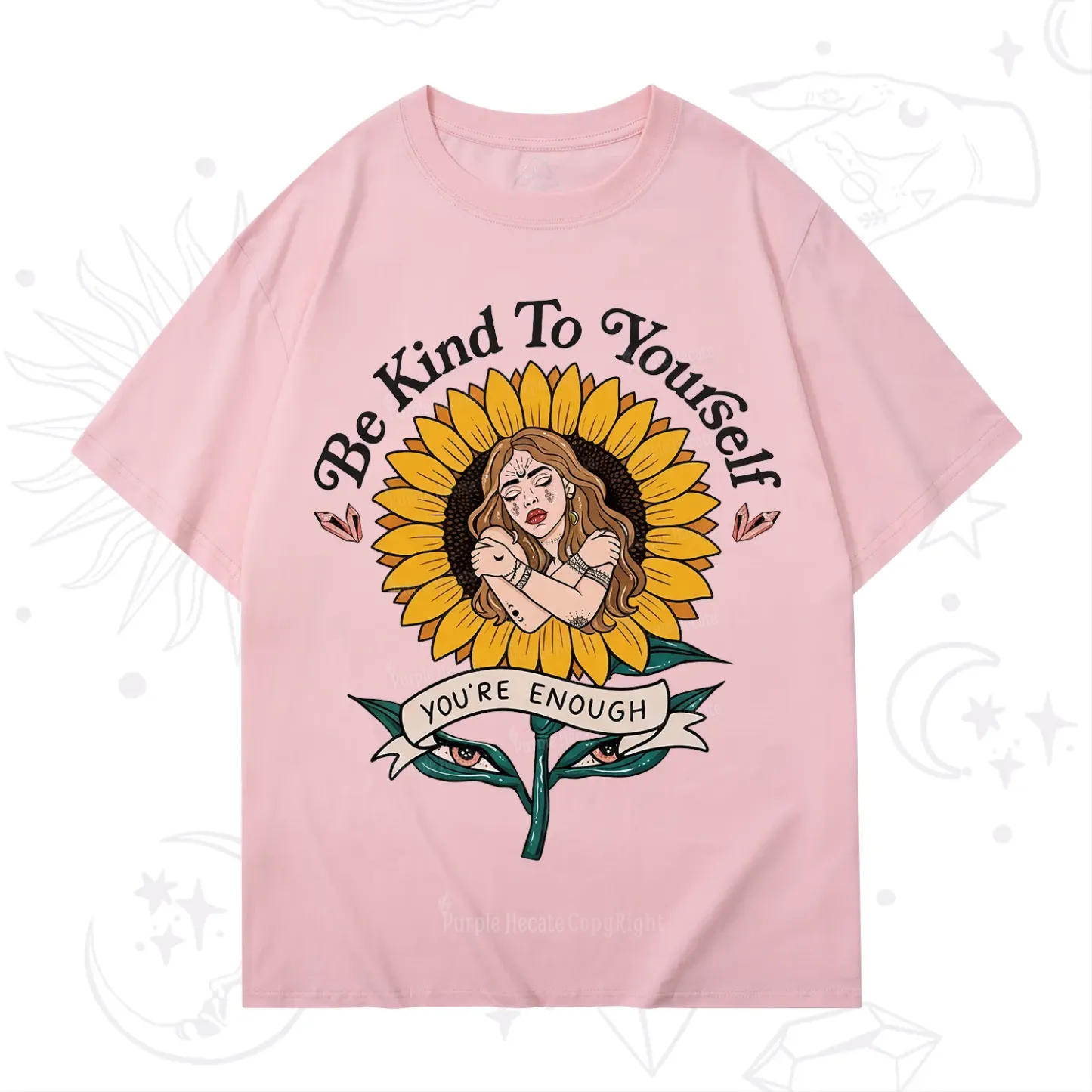 Purplehecate Be Kind To Yourself T-Shirt