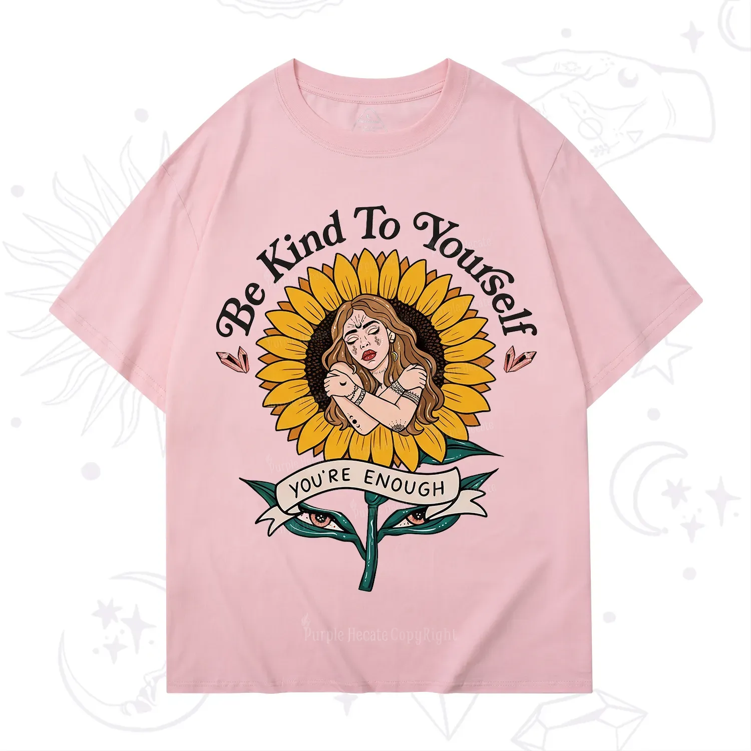 Purplehecate Be Kind To Yourself T-Shirt