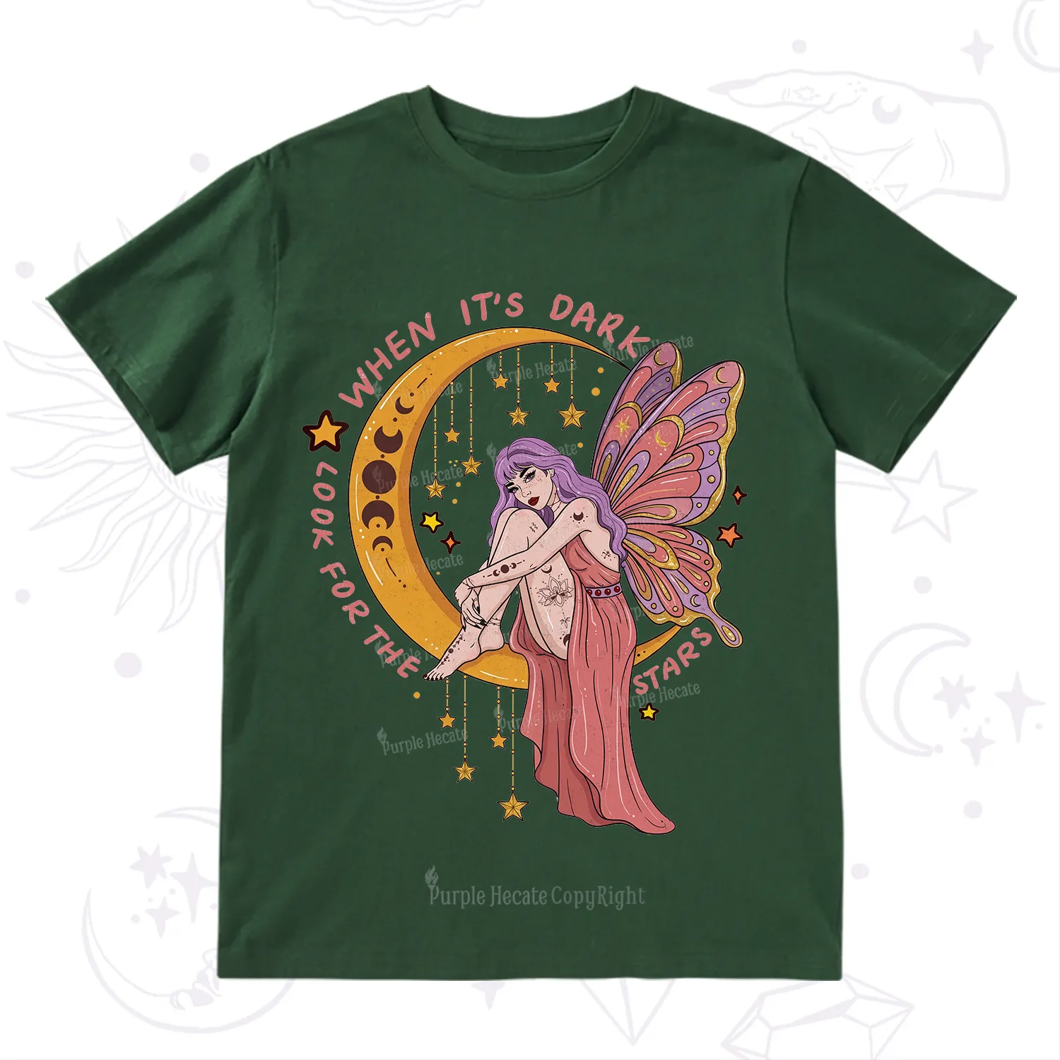 Purplehecate Look For The Stars T-Shirt