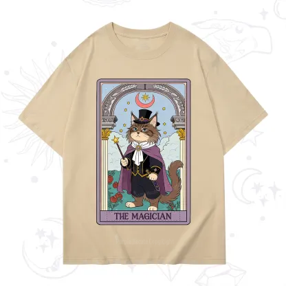 Purplehecate The Magician Cat Tarot T-Shirt