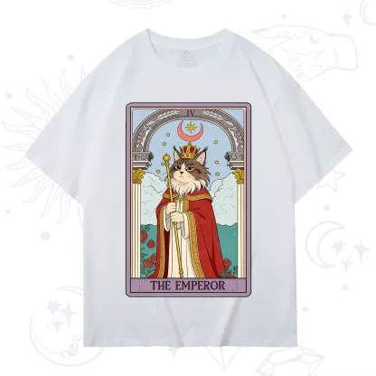 Purplehecate The Emperor Cat Tarot T-Shirt