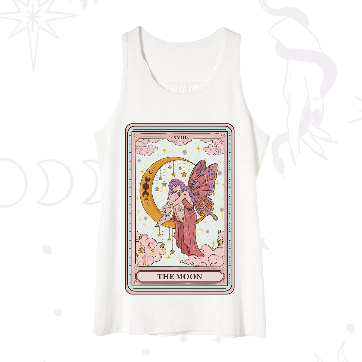 Purplehecate The Moon Tarot Tank