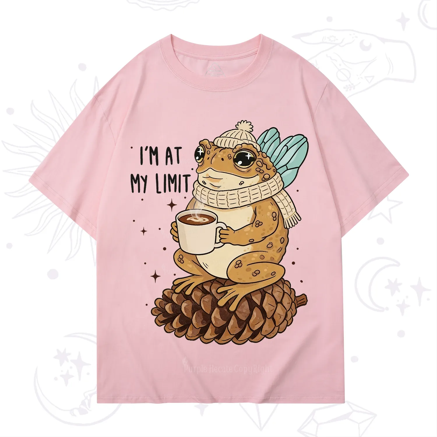 Purplehecate I'm At My Limit Funny Frog T-Shirt