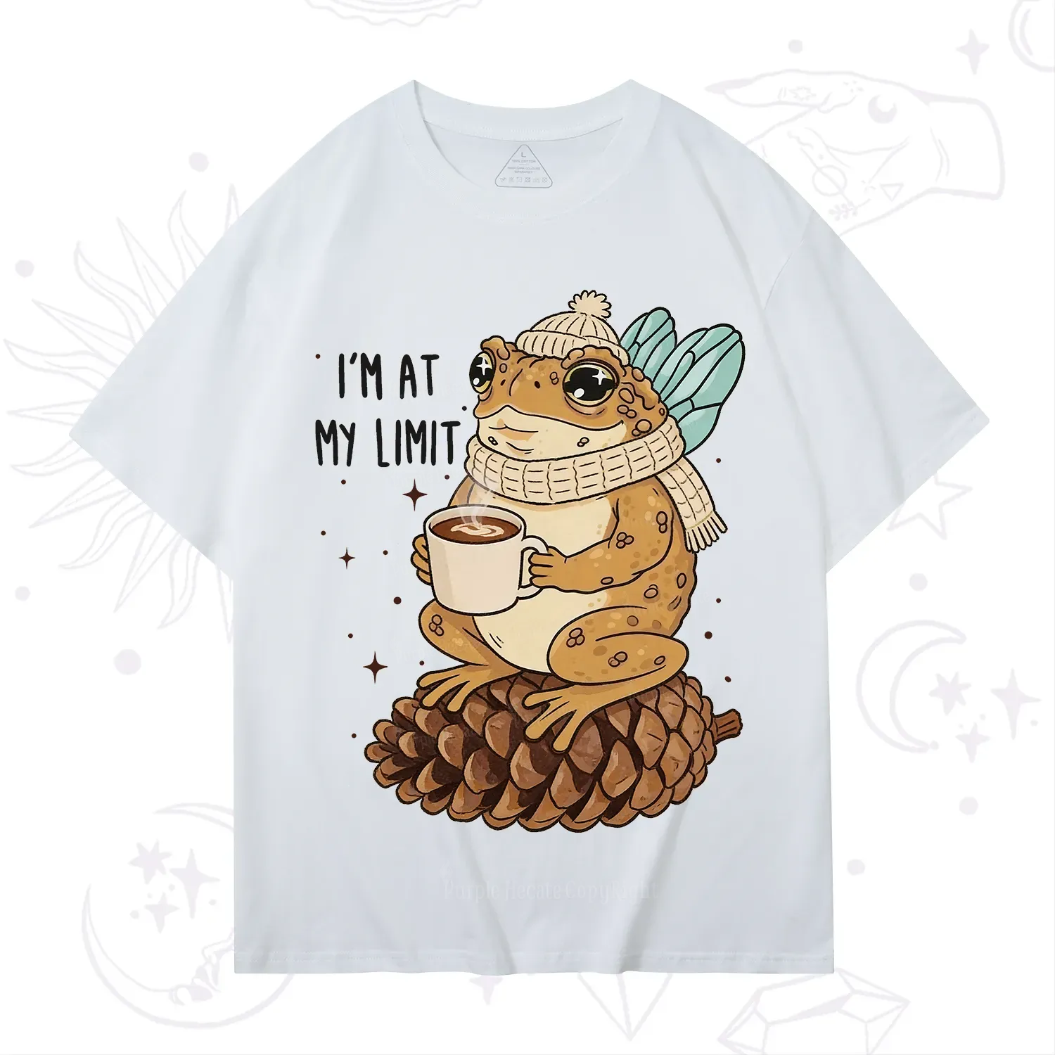 Purplehecate I'm At My Limit Funny Frog T-Shirt