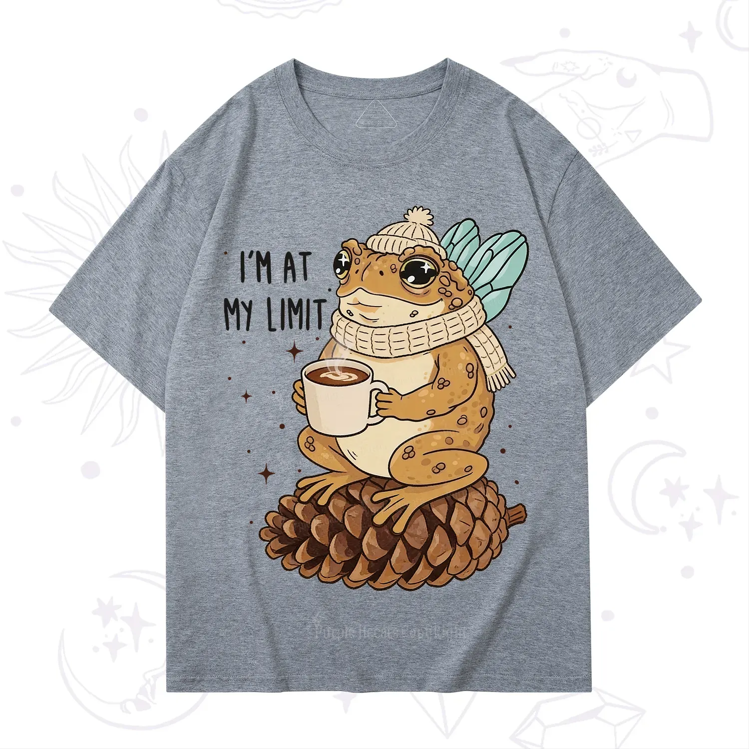 Purplehecate I'm At My Limit Funny Frog T-Shirt