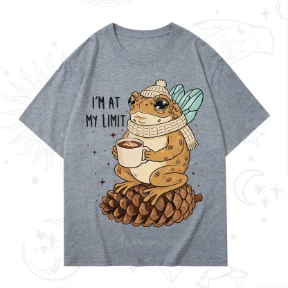 Purplehecate I'm At My Limit Funny Frog T-Shirt