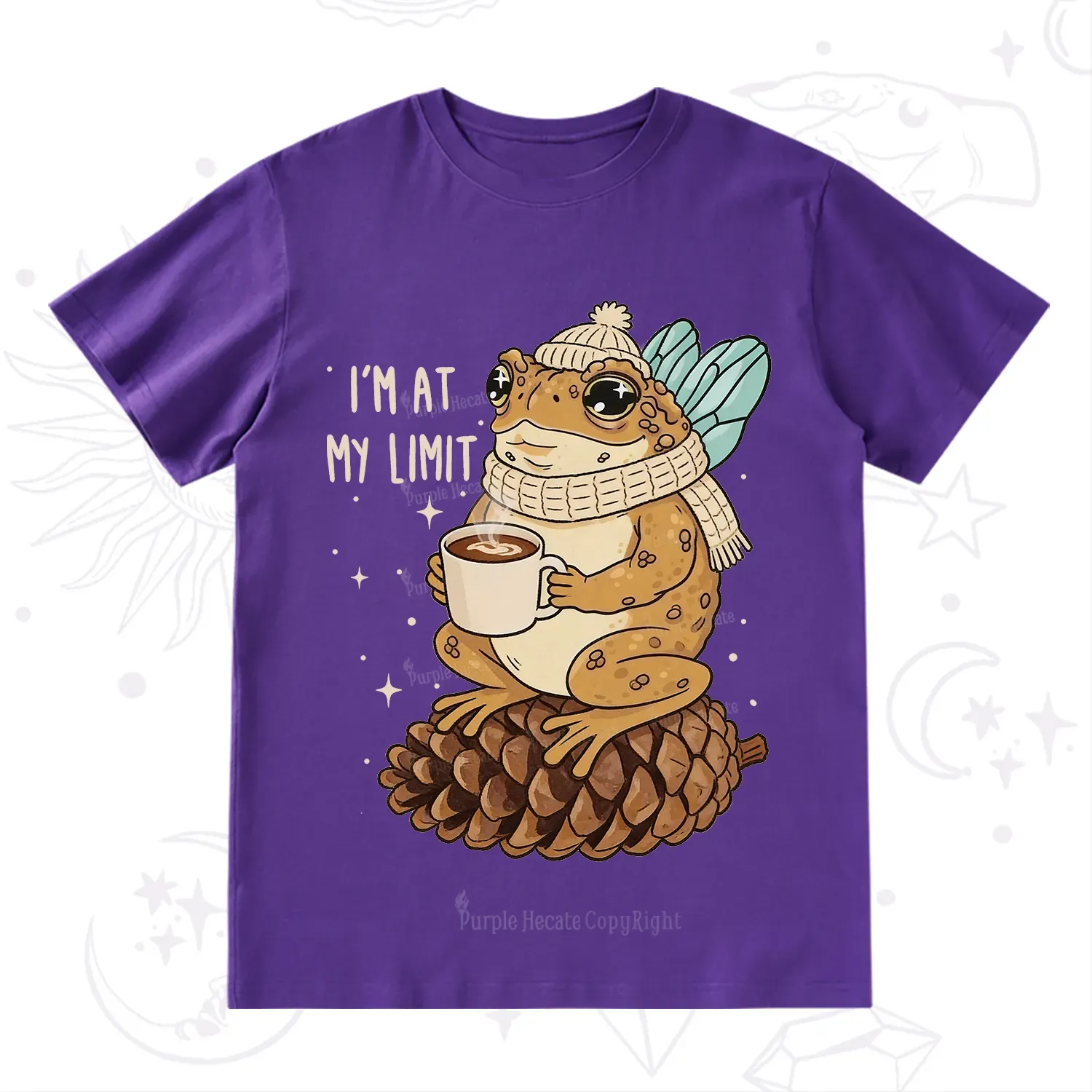 Purplehecate I'm At My Limit Funny Frog T-Shirt