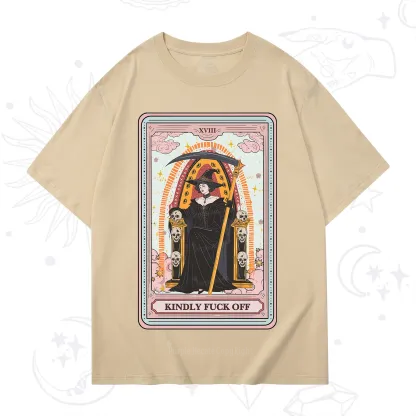 Purplehecate The Kindly Fuck Off Tarot T-Shirt