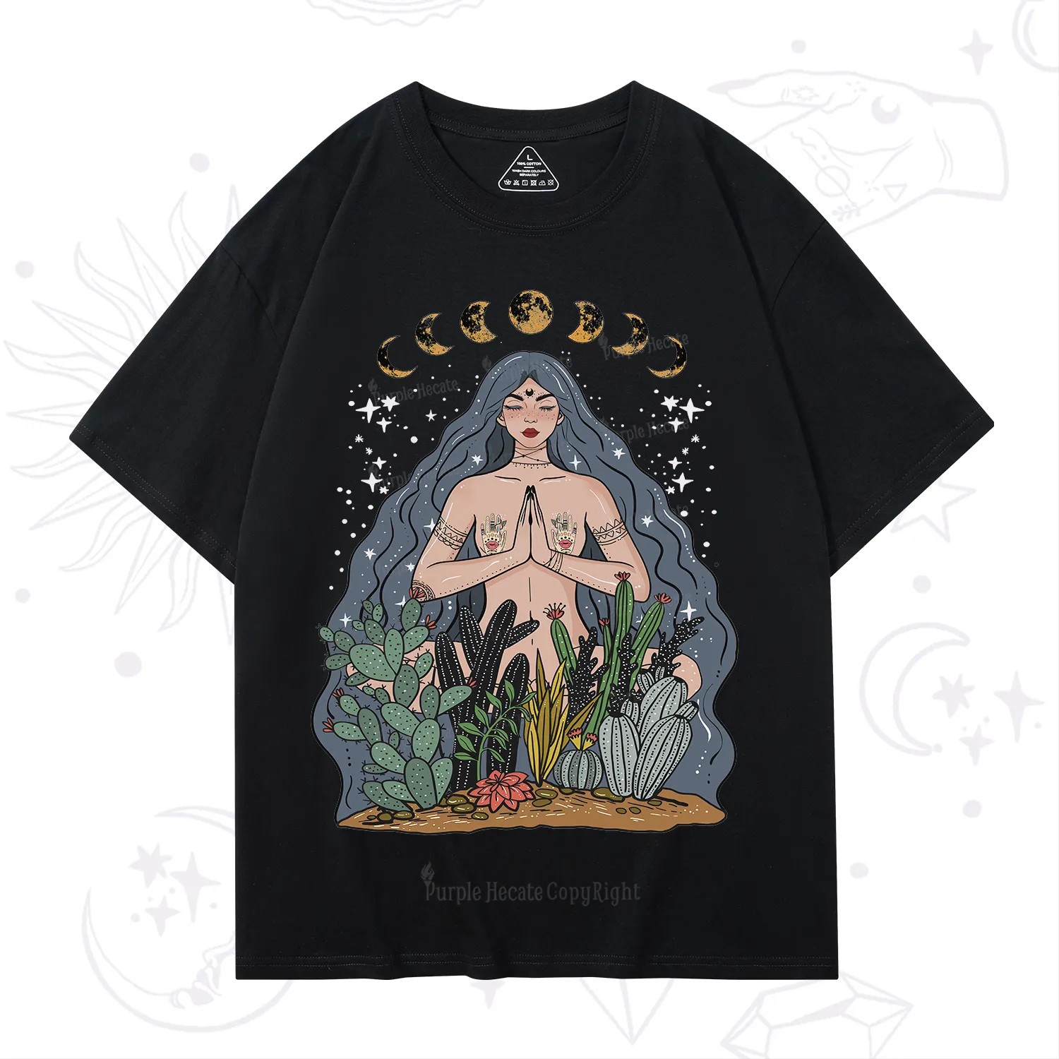 Purplehecate Goddess of Growth T-Shirt