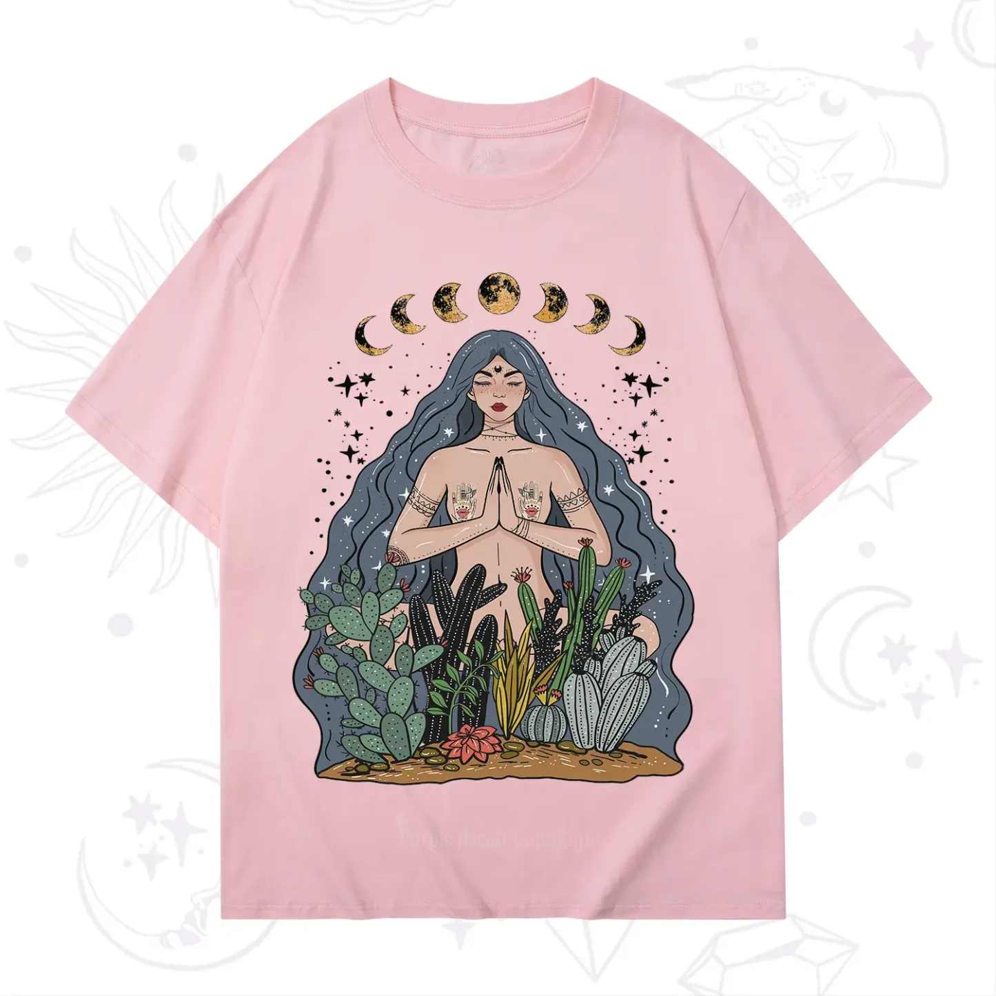 Purplehecate Goddess of Growth T-Shirt