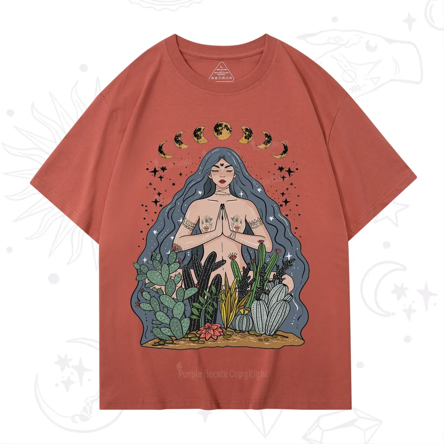 Purplehecate Goddess of Growth T-Shirt