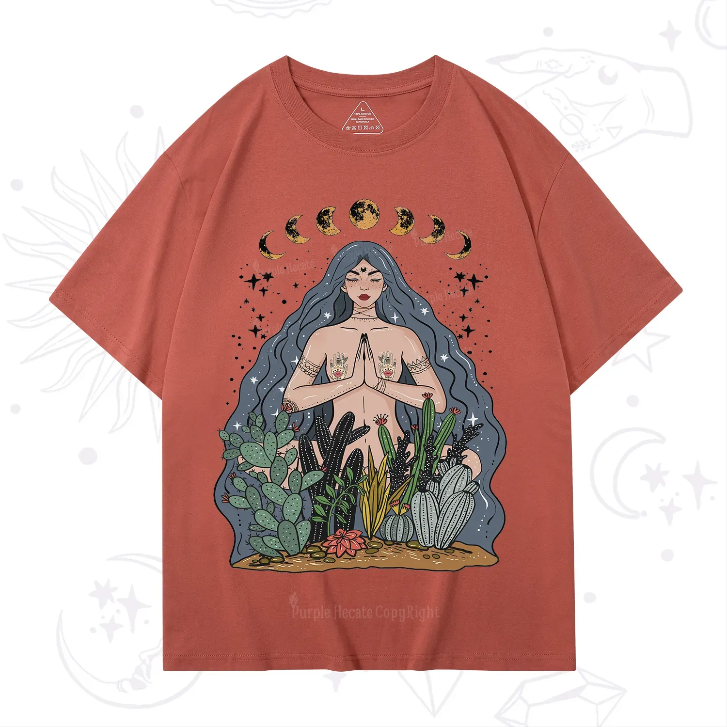 Purplehecate Goddess of Growth T-Shirt
