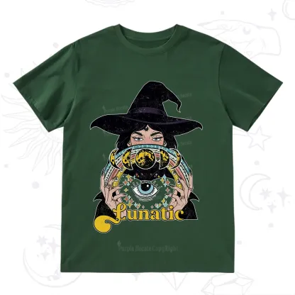 Purplehecate Witch of the Lunatic Moon Phase T-Shirt
