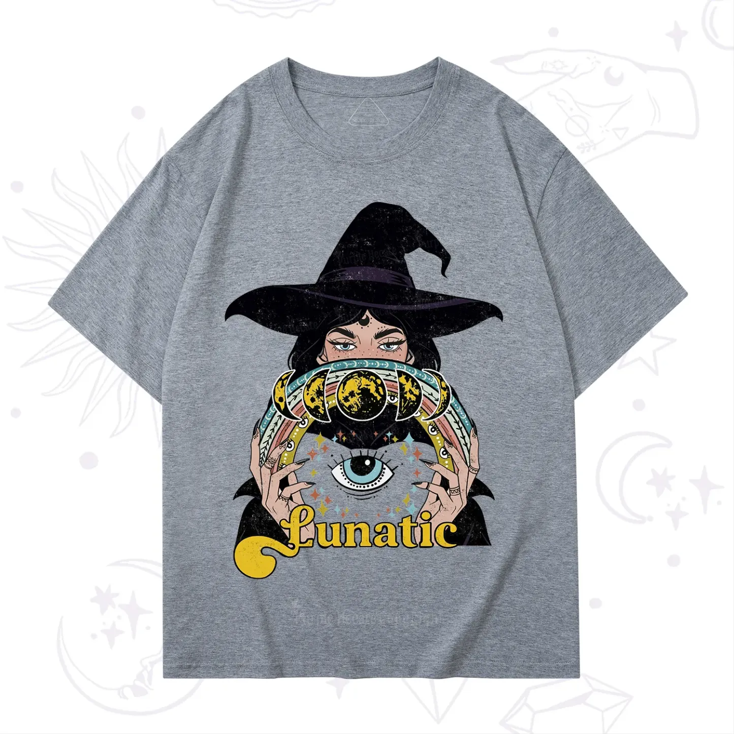 Purplehecate Witch of the Lunatic Moon Phase T-Shirt