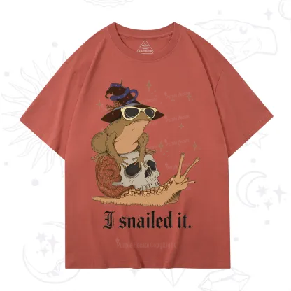 Purplehecate I Snailed It T-Shirt
