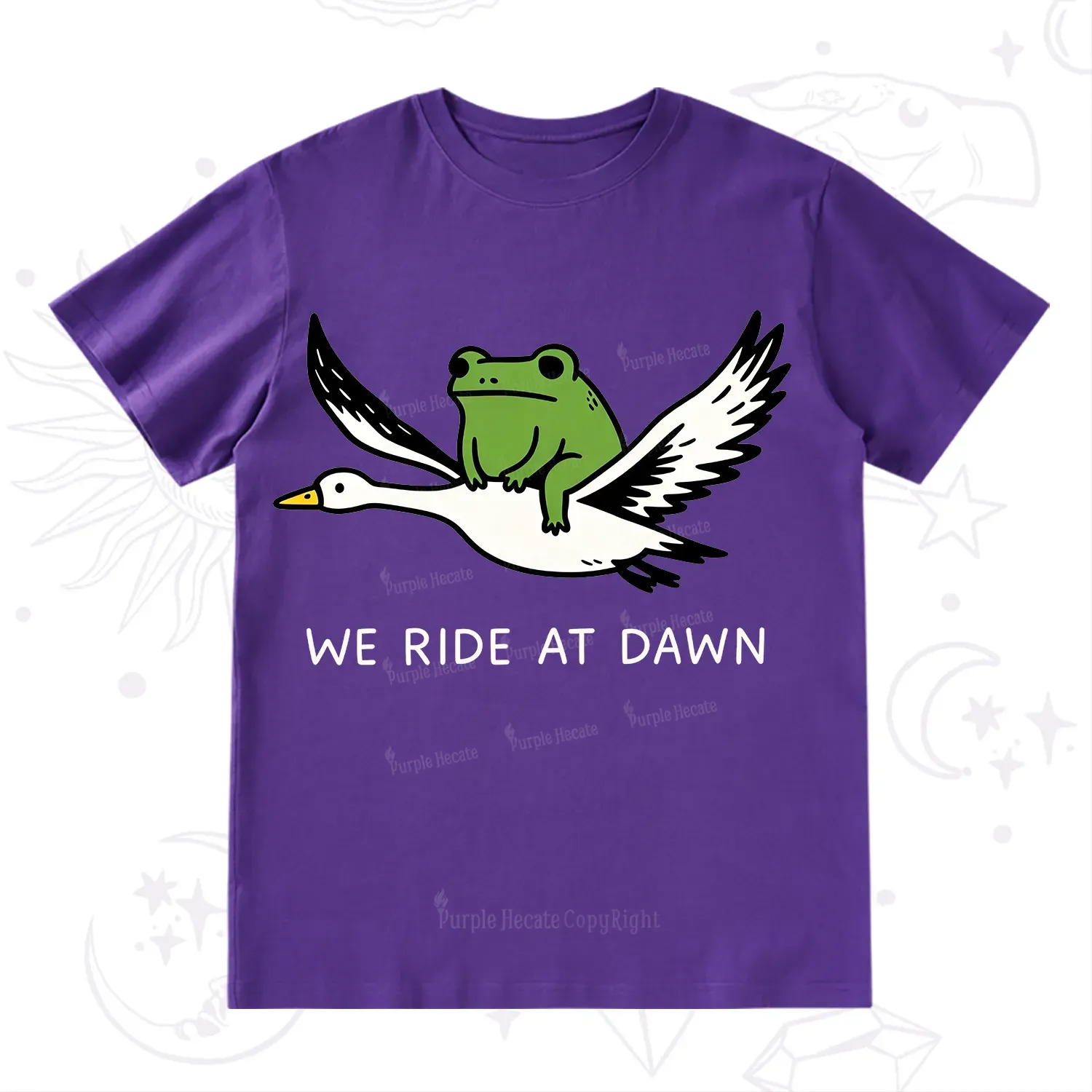 Purplehecate We Ride at Dawn T-Shirt