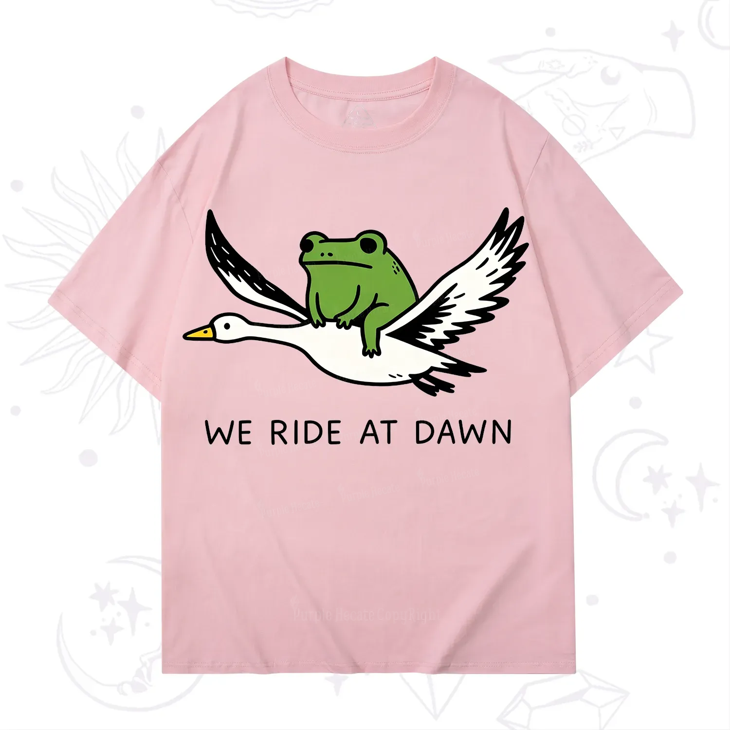 Purplehecate We Ride at Dawn T-Shirt