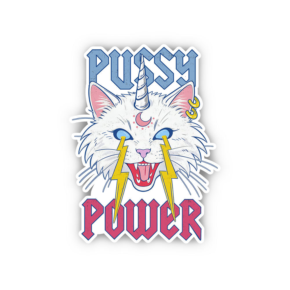 Purplehecate Pussy Power Sticker